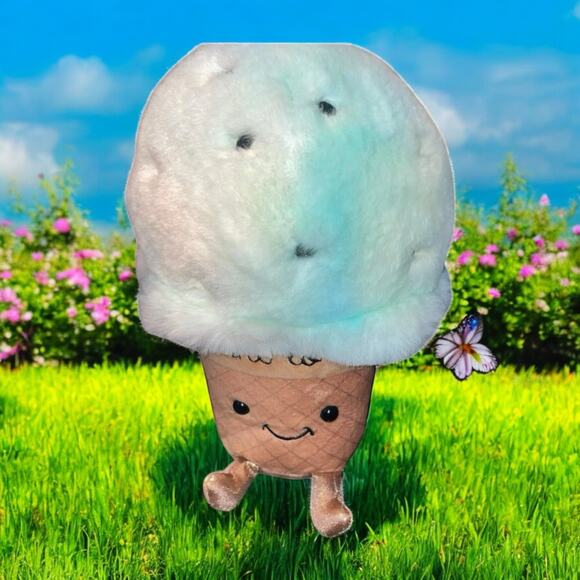 Aurora Plush Mint To Be Ice Cream Wit Stuffed Animal Just Sayin Bedroom Decor 8" - Picture 1 of 14